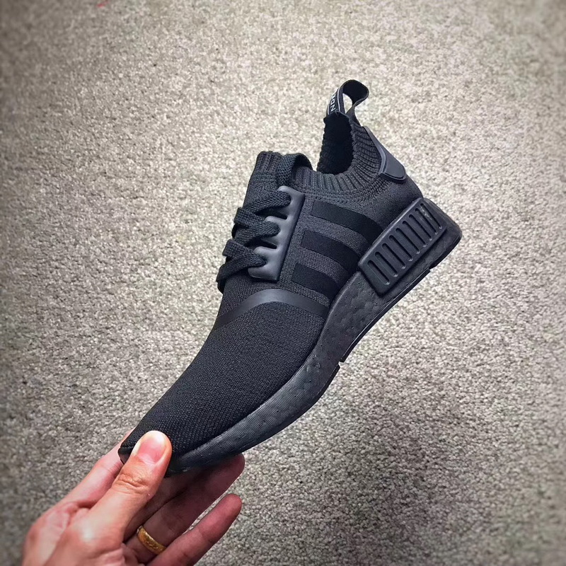 Authentic AAdidas NMD R1 Primekint Triple Black